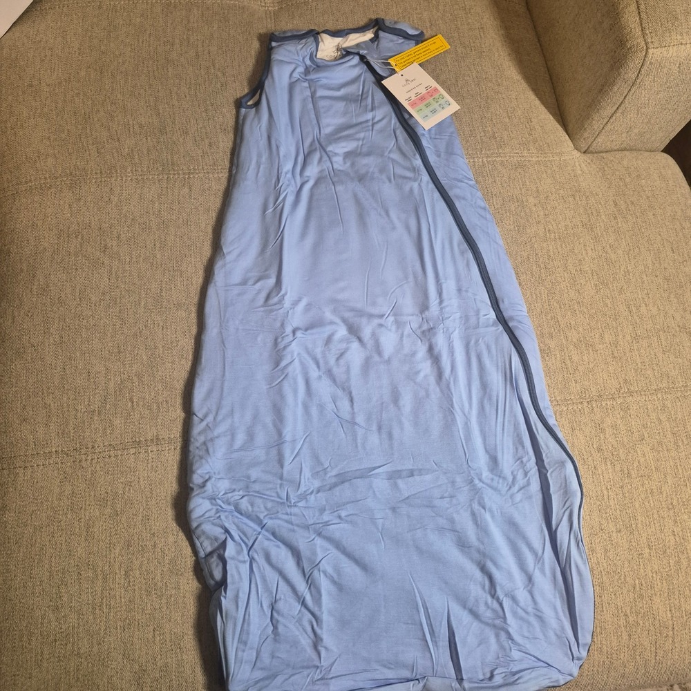 Cozy Seal Baby Sleep Sack Wearable Blanket Light Blue Size Large NWT